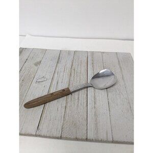 G&K Stainless Steel Ice Cream Spade #1 Scoop Wood Handle Japan 9 1/2"